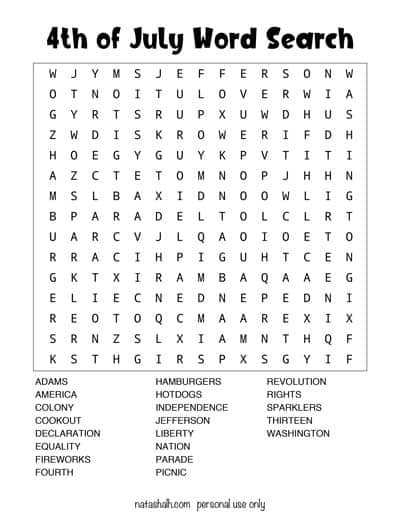 4th-of-july-word-search-with-answer-key