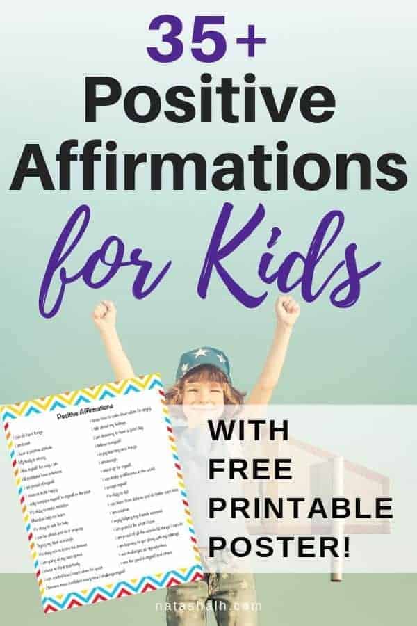35+ positive affirmations for kids