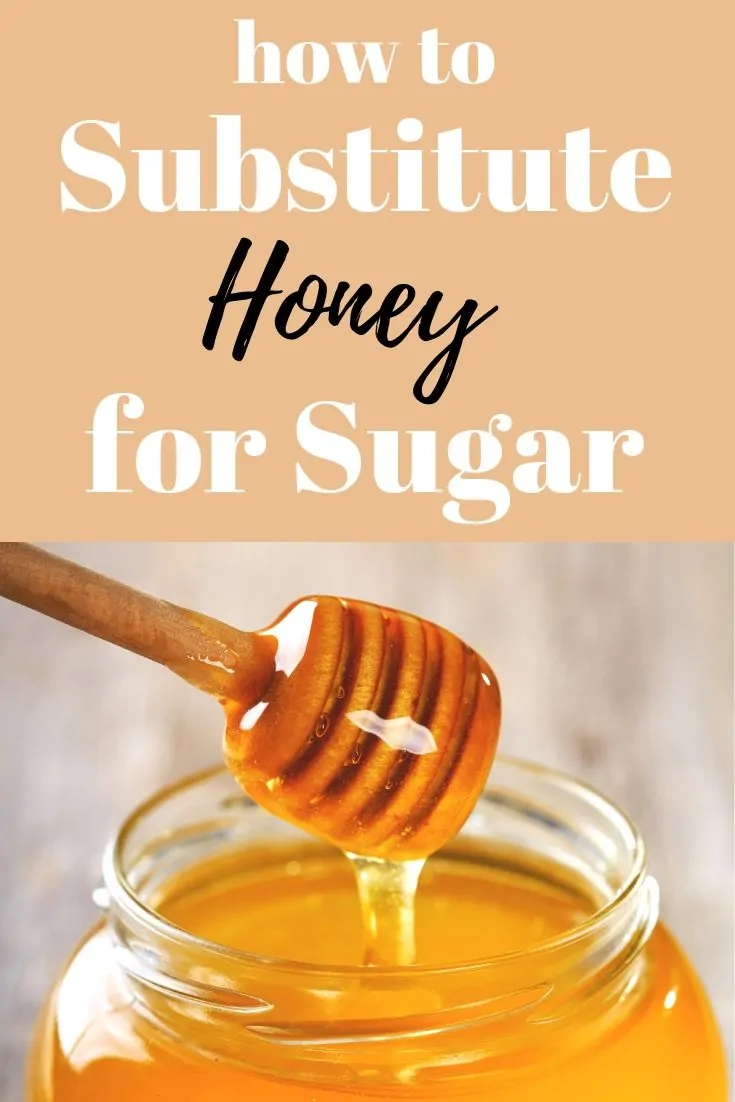 how to substitute honey for sugar