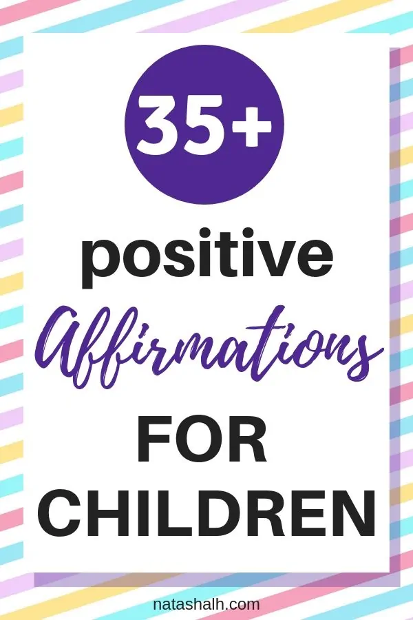 positive affirmations for children