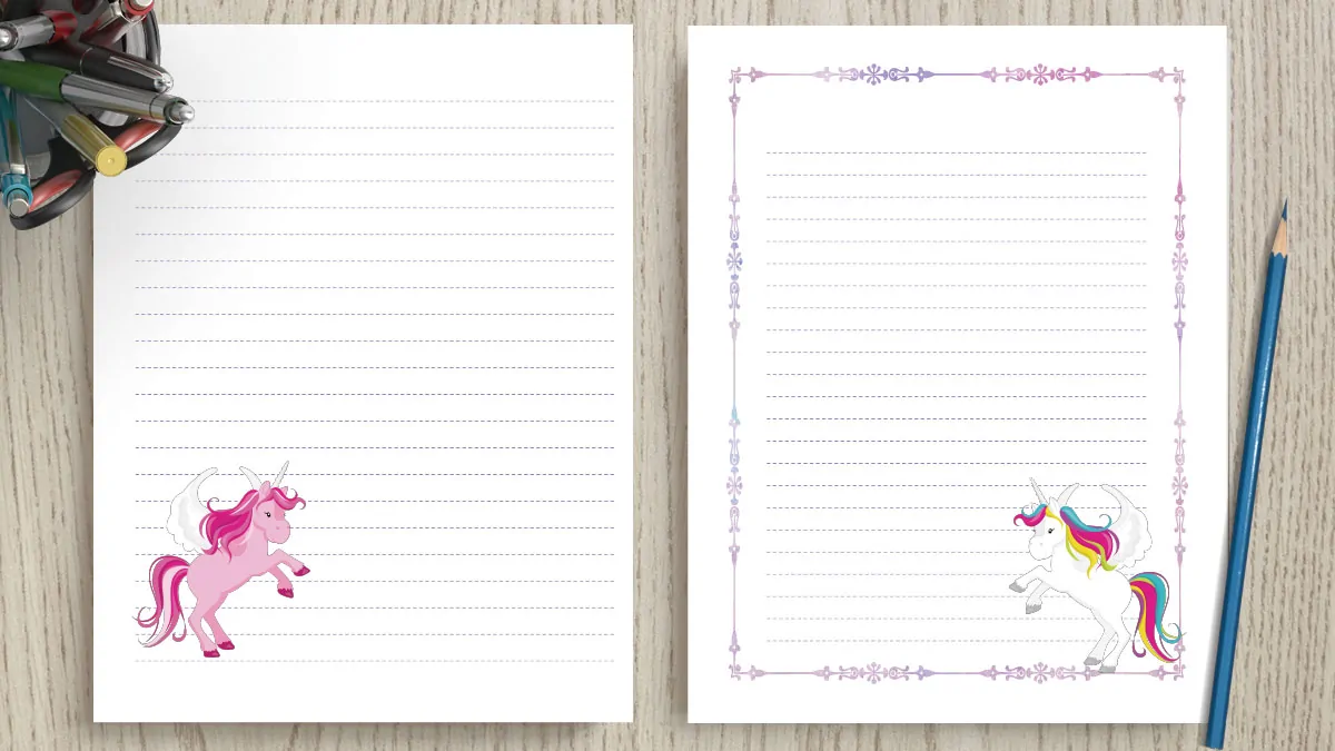 unicorn-notebook-paper-printables-preview