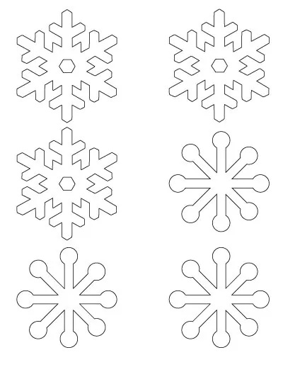 3-inch-simple-snowflakes