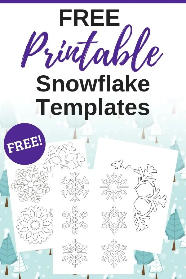 free printable snowflake templates