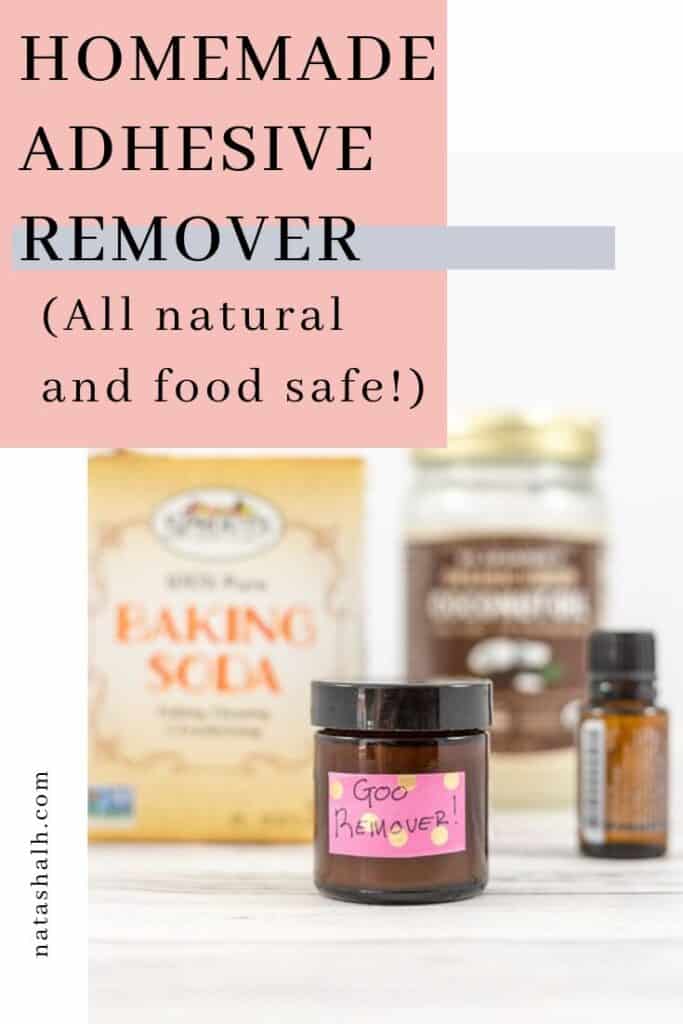 homemade adhesive remover