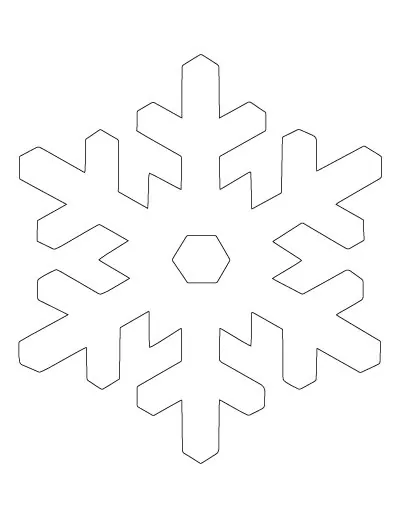 large-classic-snowflake-template
