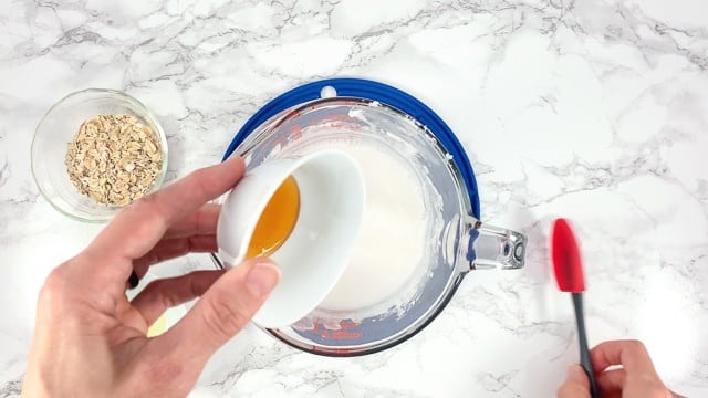 add honey to melted soap base