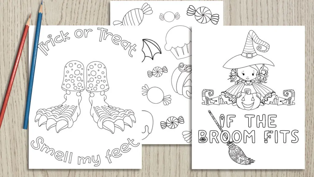 halloween letters coloring pages