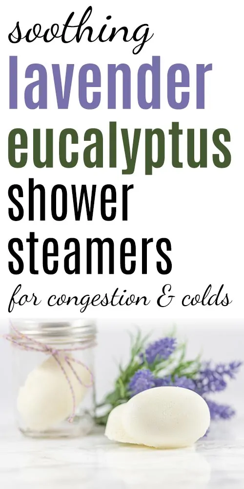 soothing lavender eucalyptus shower steamers