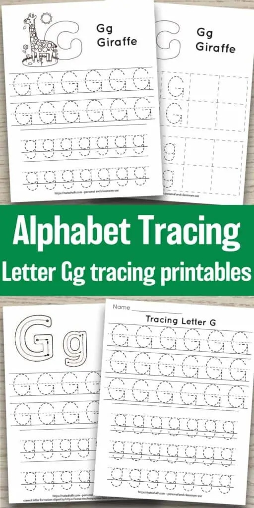 Printable Letter G Tracing Worksheet! – SupplyMe