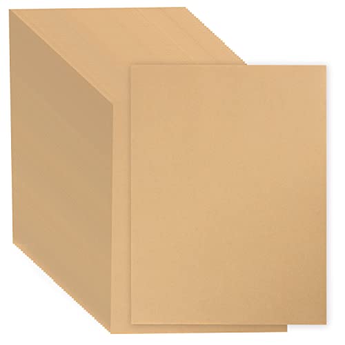 Mr. Pen- Kraft Paper Sheets, 50 Pack, 8.5 x 11', Kraft Paper, Brown Craft...