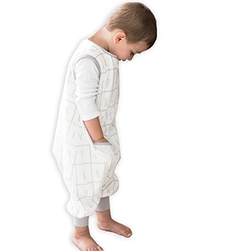 Tealbee DREAMSUIT: Toddler Sleep Sack with Feet 2T 3T - 1.2 TOG Four Season...