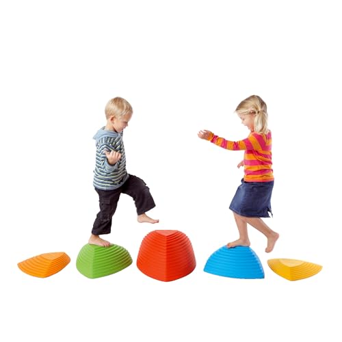 GONGE Hilltops - The Original Non-Slip Stepping Stones for Kids - Balance,...
