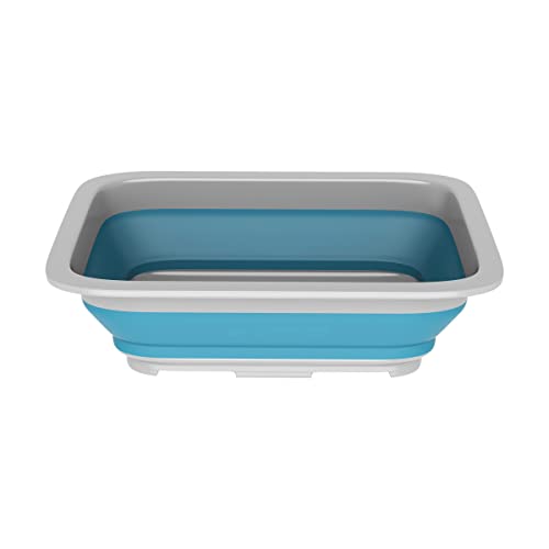 Wakeman Outdoors Collapsible Multiuse Wash Bin- Portable Wash Basin/Dish...