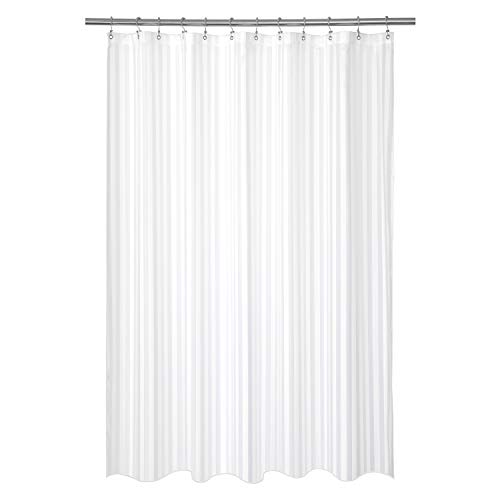 Waterproof Fabric Shower Curtain or Liner Standard Size, Satin Damask...