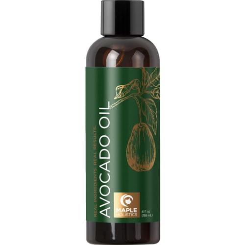Avocado Oil For Hair Skin and Nails - Pure Avocado Oil Hair Moisturizer for...