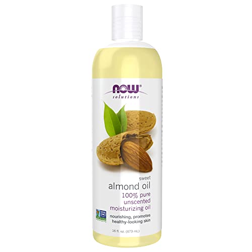 NOW Solutions, Sweet Almond Oil, 100% Pure Moisturizing Oil, Promotes...