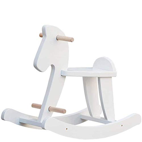 labebe - Wooden Rocking Horse, Baby Wood Ride On Toys for 18 Months Up,...