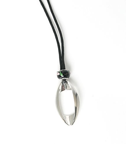 [EK intl.] Eyeglasses Holder Necklace Strap - for Women Metal Silver...