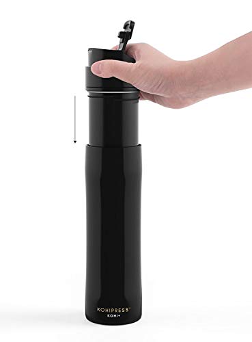 KOHIPRESS French Press Coffee Maker, 12 oz., Stainless Steel Insulated...
