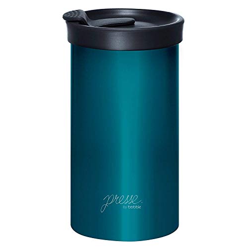 PRESSE by Bobble French Coffee Press And Insulated Stainless Steel Travel...