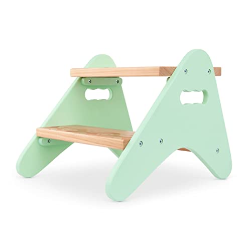 B. spaces by Battat – Kids Wooden Two Step Stool – Peek-A-Boost –...
