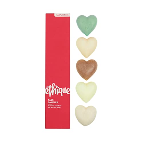 Ethique Eco-Friendly Face Sampler- 5 Piece Sustainable Natural Beauty Bar...