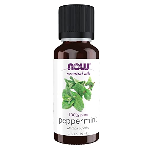 NOW Essential Oils, Peppermint Oil, Invigorating Aromatherapy Scent, Steam...