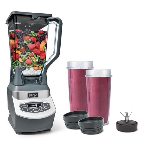 Ninja BL660 Professional Compact Smoothie & Food Processing Blender,...