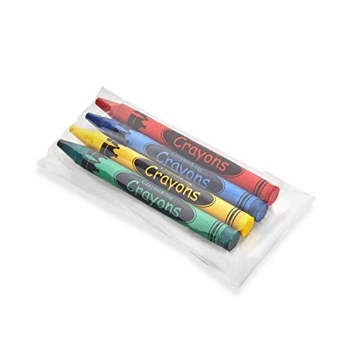 CrayonKing 50 Sets of 4-Packs in Cello (200 total bulk Crayons)...