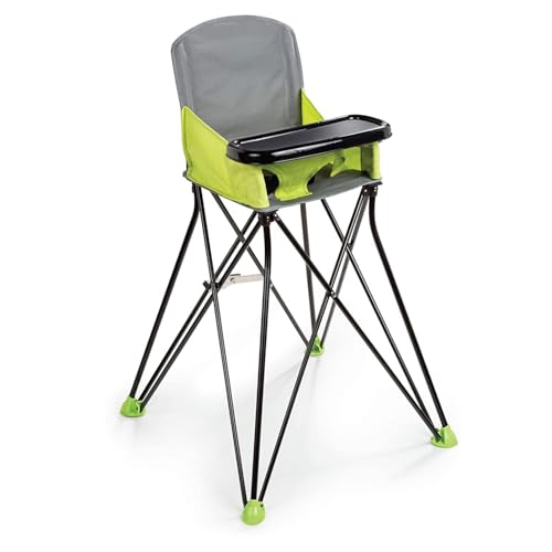 Summer Infant Pop ‘n Sit Portable Highchair, Green - Portable Highchair...