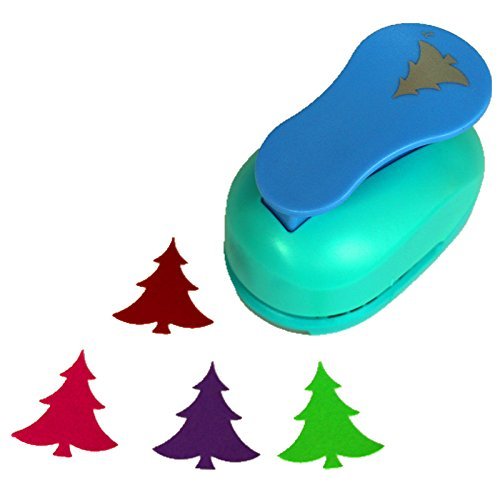 CADY 2-Inch Design Christmas Tree Paper Punch for Scrapbooking Craft DIY...