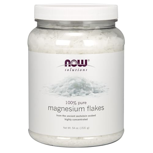 NOW Solutions, Magnesium Flakes, 100% Pure, from the Ancient Zechstein...