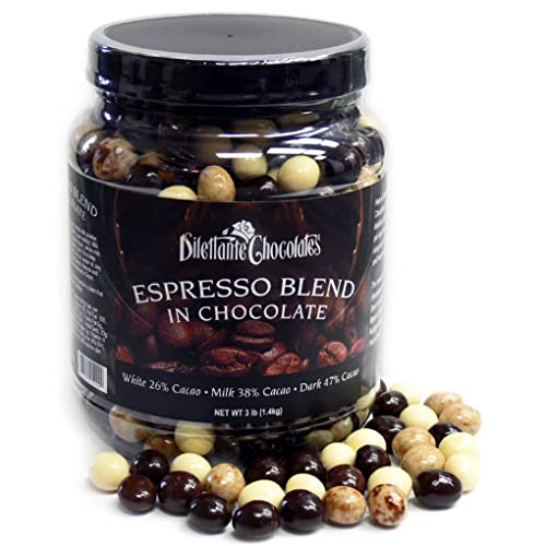 Chocolate Covered Espresso Coffee Bean Blend Jar | Made with Premium...