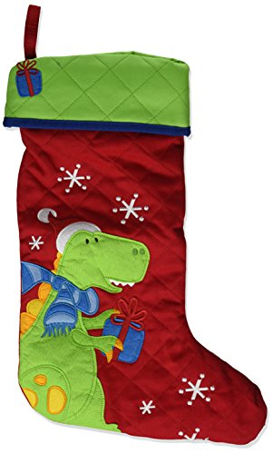 Stephen Joseph Christmas Stocking Dino for 18 months to 84 months