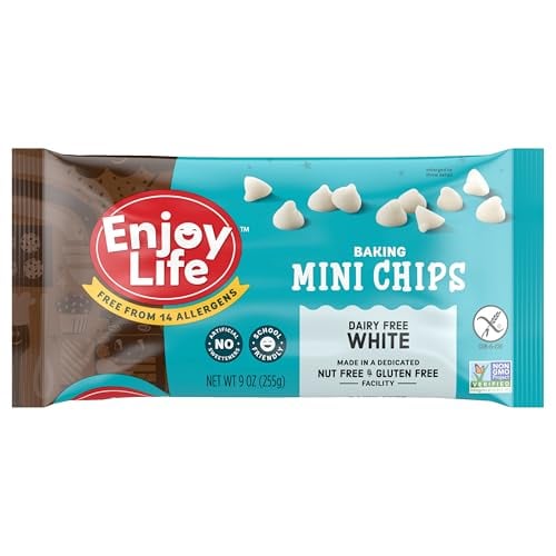 Enjoy Life Baking White Chocolate Mini Chips, 9oz Bag