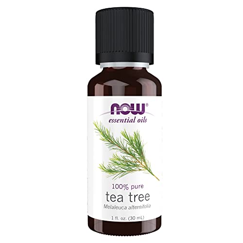 NOW Essential Oils, Tea Tree Oil, Cleansing Aromatherapy Scent, Steam...