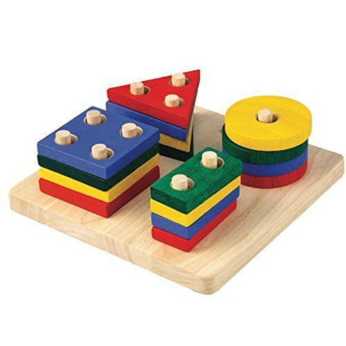 Plan Toy Geometric Sorting Board