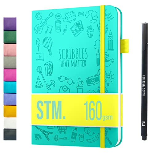 Scribbles That Matter Bullet Dotted Journal and Organizer - Vegan Leather...