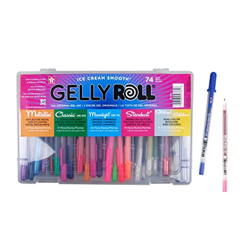 SAKURA Gelly Roll Gel Pens - Ink Pen for Journaling, Art, or Drawing -...
