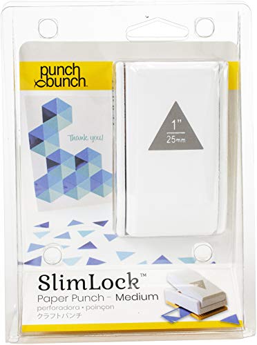 PUNCH BUNCH Medium Punch, Triangle 1" X.875, One Size