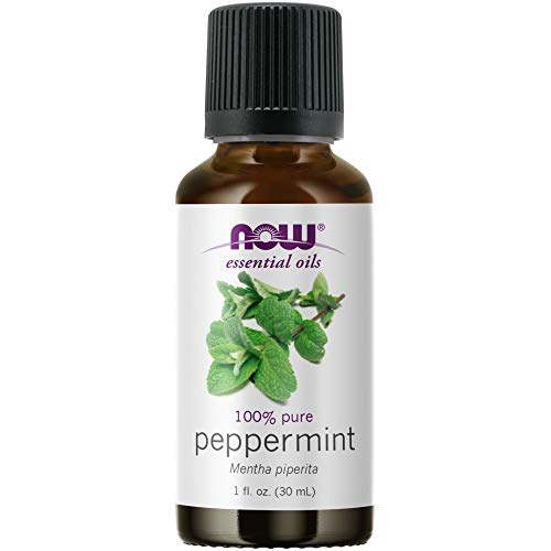 NOW Essential Oils, Peppermint Oil, Invigorating Aromatherapy Scent, Steam...