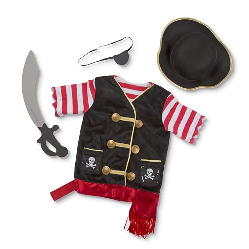 Melissa & Doug Pirate Role Play Set (FFP), Multicolor, Toddler