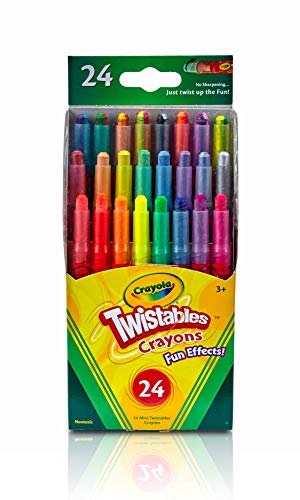 Crayola Mini Twistables Crayons, Fun Effects, Coloring Set, School...