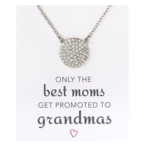 Only the Best Moms Get Promoted to Memaw Silver Chain Necklace Jewelry Gift Mom