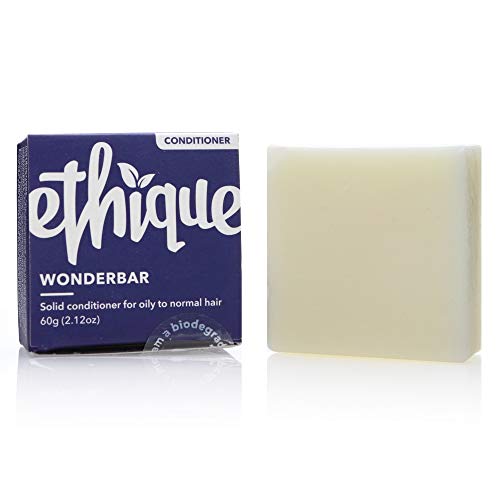 Ethique Solid Conditioner Bar for Balanced to Oily Hair - Sulfate Free,...