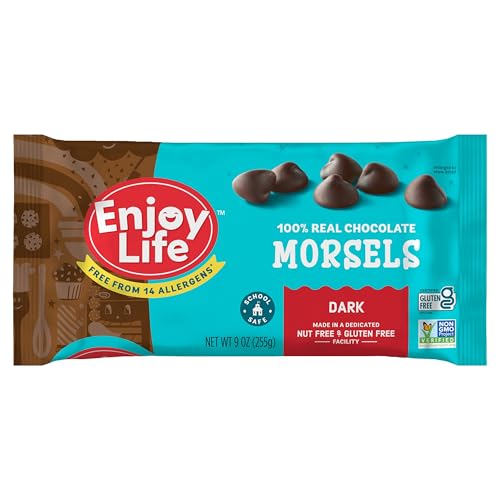 Enjoy Life Baking Dark Chocolate Morsels, Dairy Free , Soy Free, Nut Free,...