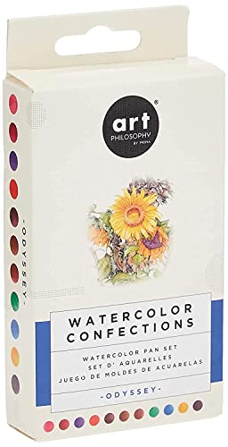 Prima Marketing Confections Odyssey Watercolor Collection, 12 Count (Pack...