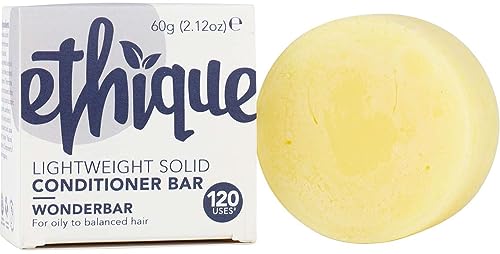 Ethique Wonderbar- Lightweight Solid Conditioner Bar for Oily to Balanced...