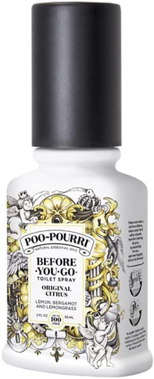 Poo-Pourri Before-You-Go Toilet Spray 2-Ounce Bottle, Original (PP-002)