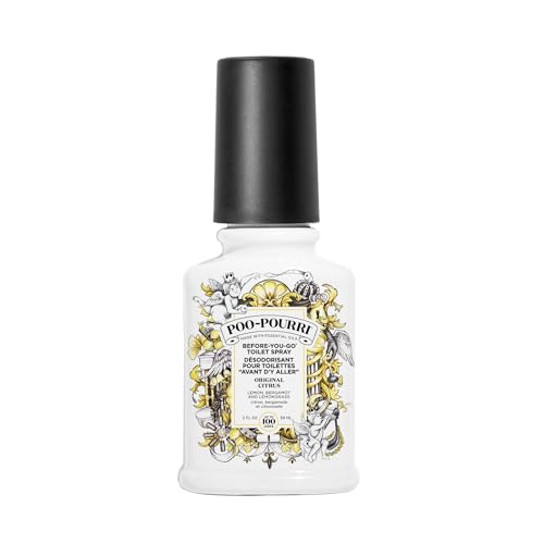 Poo-Pourri Before-You-Go Toilet Spray 2-Ounce Bottle, Original (PP-002)